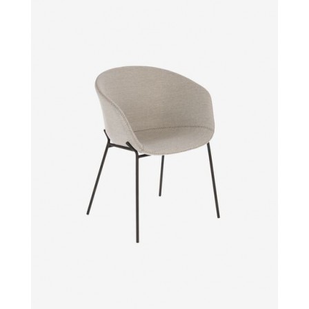 Silla Comedor Ette Gris Claro
