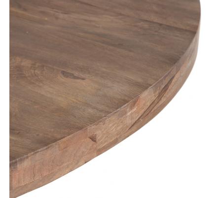 MESA COMEDOR NATURAL-NEGRO 140 X 140 X 75 CM - Imagen 7