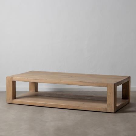 MESA CENTRO NATURAL MADERA DE OLMO 184 X 94 X 44 CM - Imagen 1