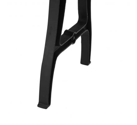 MESA COMEDOR NATURAL-NEGRO 220 X 90 X 76 CM - Imagen 7