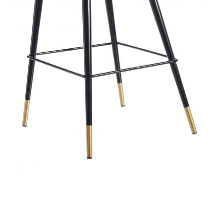 TABURETE AZUL TEJIDO-METAL 43 X 47 X 105 CM - Imagen 6
