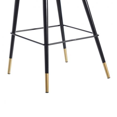 TABURETE AZUL TEJIDO-METAL 43 X 47 X 105 CM - Imagen 6