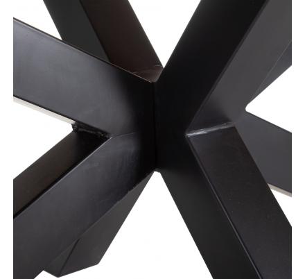 MESA COMEDOR NATURAL-NEGRO 300 X 94 X 78 CM - Imagen 5