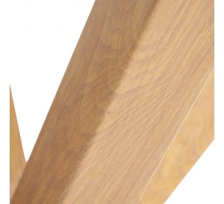MESA COMEDOR NATURAL CRISTAL-METAL 90 X 90 X 76 CM - Imagen 6