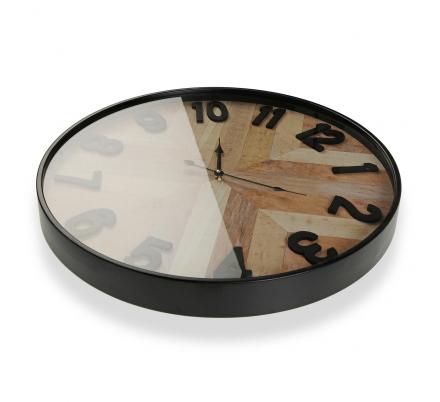 RELOJ PARED MADERA 60 CM