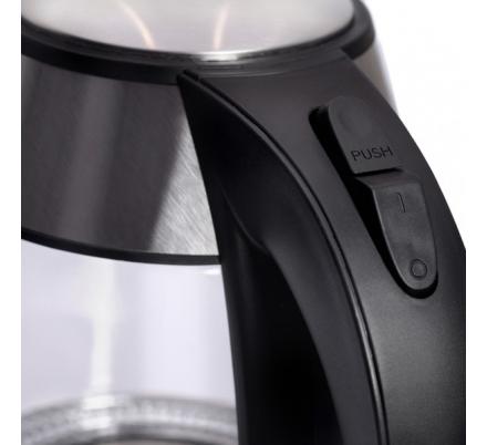 Hervidor De Agua Elect. De Vidrio 0,5-1,8l 2200w Apagado Automatico.filtro Anti-cal