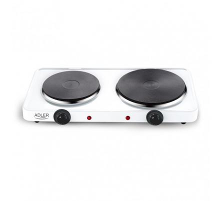 Cocina Electrica 2500w 2 Quemadores Placas 155mm Y 185mm Control De Temperatura