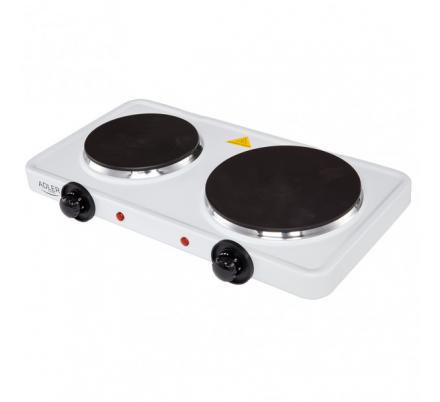 Cocina Electrica 2500w 2 Quemadores Placas 155mm Y 185mm Control De Temperatura