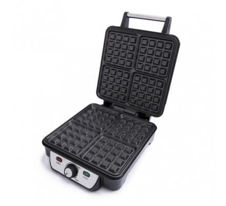 Walfrera 1500w C/termostato Para 4 Gofres Luz On/of Antiadherente Facil Limpieza