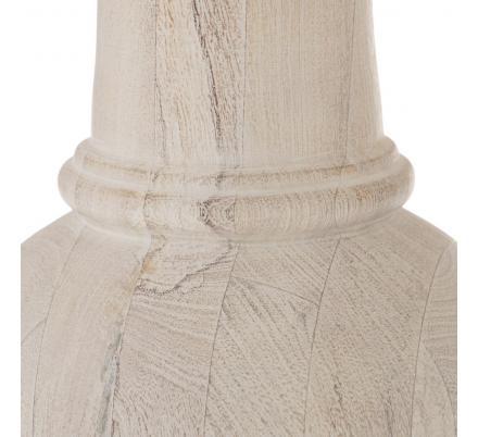 MESA COMEDOR BLANCO ROZADO 120 X 120 X 76 CM