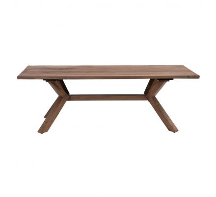 MESA COMEDOR NATURAL MADERA SALÓN 220 X 90 X 76 CM
