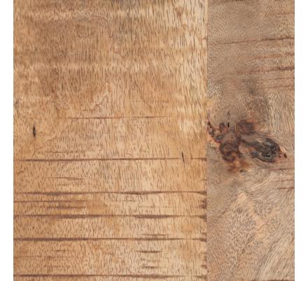 MESA COMEDOR NATURAL-NEGRO 160 X 80 X 76 CM