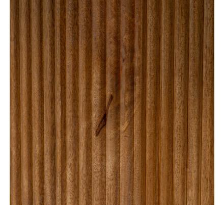 MESA COMEDOR NATURAL-CREMA MÁRMOL/MADERA 120 X 120 X 74 CM