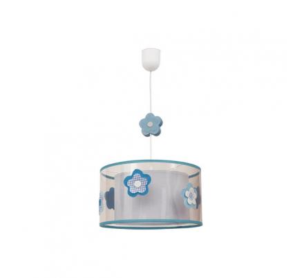 Colgante Infantil Flor Celeste 1xe27 (regx30)