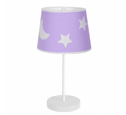 Sobremesa Firmamento 1xe27 Lila 38x18