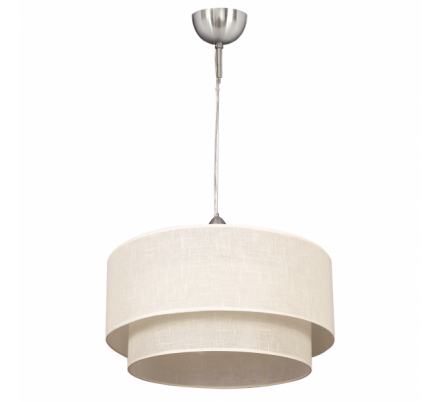 Colgante Doble 1l. Beis/beis Cilind (50/40/reg)