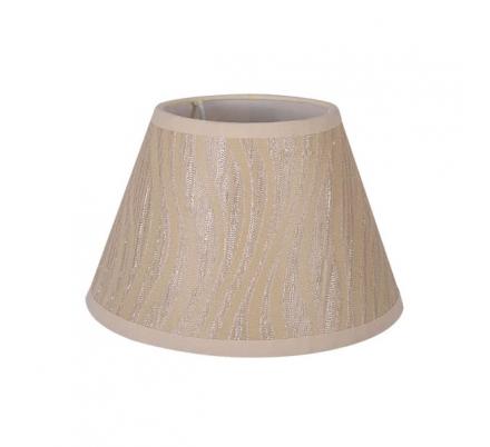 Pantalla Conica Duna Helvia Pinza Beis (14x8x9.5)