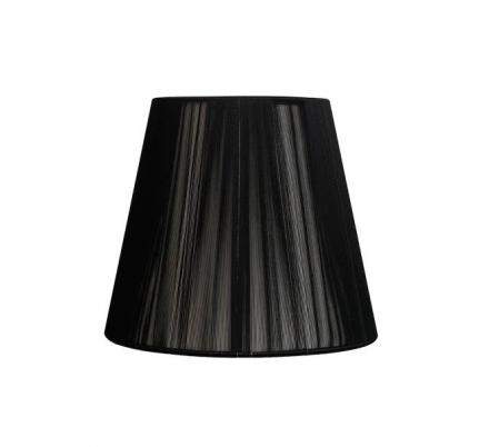 Pantalla Conica Hilo Indira Pinza Negra (14x8x9.5)