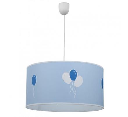 Colgante Globitos Celeste 1xe27 (regx35d)