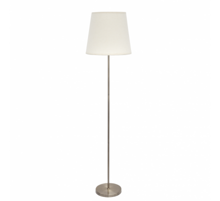 Pie Salon Maldivas 1xe27 Cuero/sancho 175x40x40 Cm
