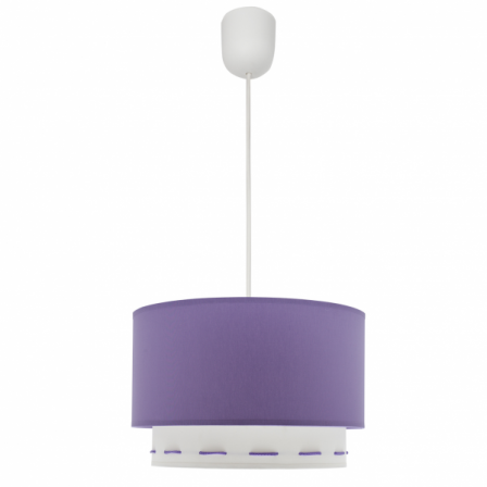 Colgante Trazos 1xe27 Lila Regx30x30 Cm