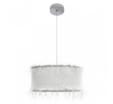 Colgante Hilos 1xe27 Blanca Regx40x40 Cm