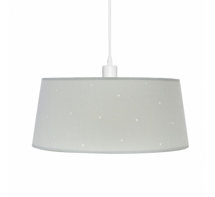 Colgante Consciencia 1xe27 Gris Regx40x40 Cm