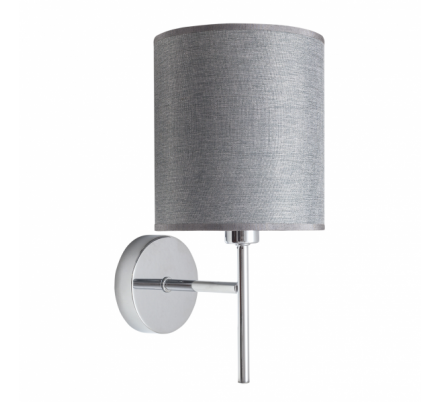 Aplique Serie Axel Plata 1xe14