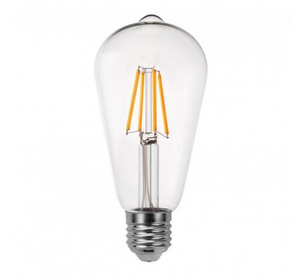 Bombilla Filamento Pebetero 14x6,5d 8w 850lm E27  Clara 2700k