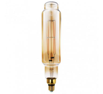 Bombilla Filamento Tubular 35x8d 8w 640lm E27  Ambar 3000k