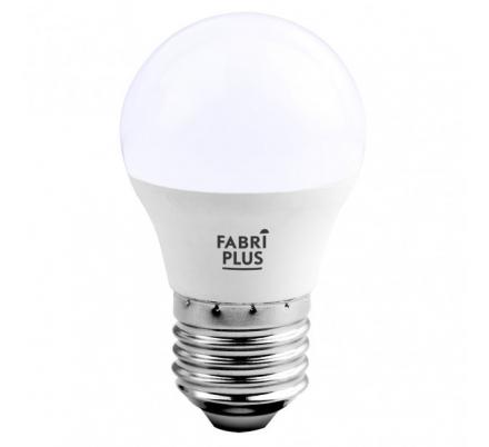Bombilla Esferica 7w 6000k Fabriplus E27 630lm  8,4x4,4x4,4 Cm