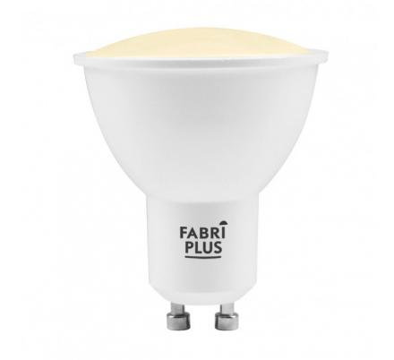 Bombilla Gu10 Dicroica 7w 3000k Fabriplus 630lm 5,8x4,9x4,9 Cm