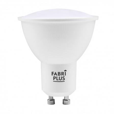 Bombilla Gu10 Dicroica 7w 6000k Fabriplus 630lm 5,8x4,9x4,9 Cm