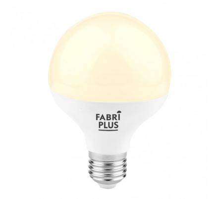 Bombilla Globo 15w 3000k Fabriplus E27 1350lm   14,5x9x9 Cm