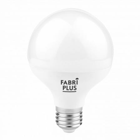 Bombilla Globo 15w 3000k Fabriplus E27 1350lm   14,5x9x9 Cm