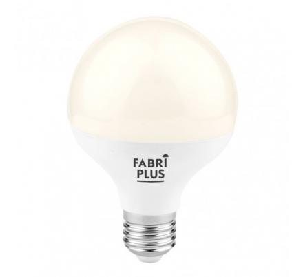 Bombilla Globo 15w 4000k Fabriplus E27 1350lm   14,5x9x9 Cm