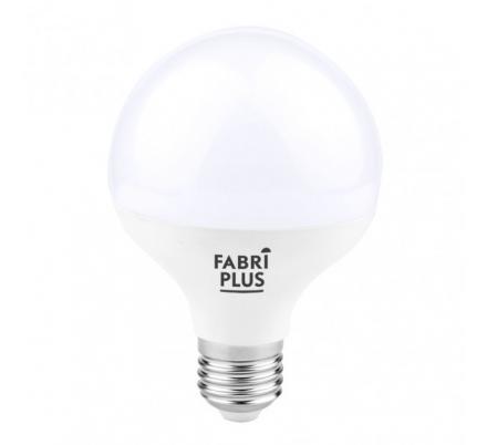 Bombilla Globo 15w 6000k Fabriplus E27 1350lm   14,5x9x9 Cm
