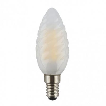 Bombilla Vela Rizada 4w 3000k Fabriplus E14 360lm  9,7x3,4x3,4 Cm