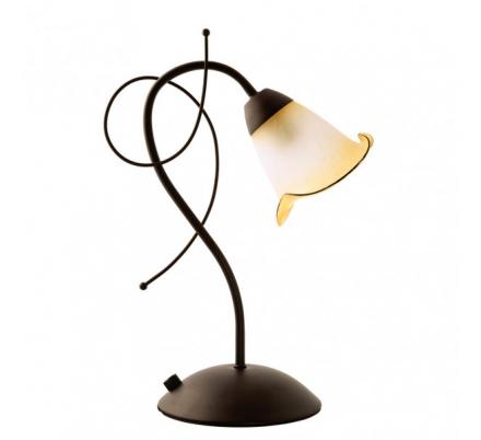 Sobremesa Adelfa 1xe14 Marron 38x15x26 Cm
