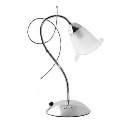 Sobremesa Adelfa 1xe14 Cromo 38x15x26 Cm
