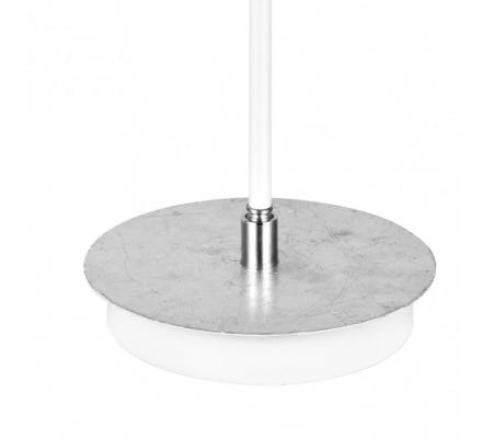 Sobremesa Ciudad Del Cabo 1l 6w 4000k Blanco/plata  42x23x15 Cm 540 Lm Dirigible y Orientable