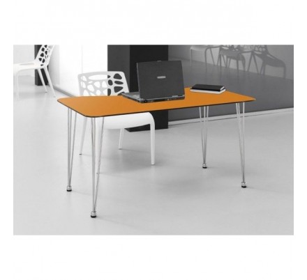 Escritorio Aris Cristal Templado 120x75