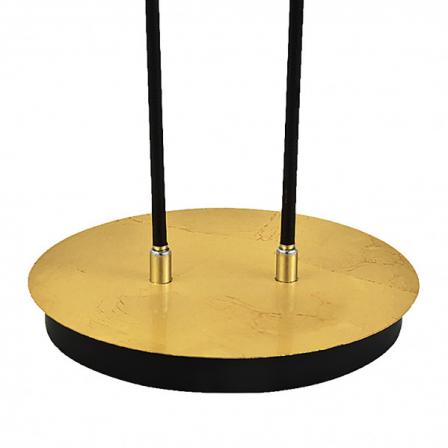 Sobremesa Ciudad Del Cabo 2l 12w 4000k Negro/oro 52x32x15 Cm 1080 Lm Dirigible Y Orientable