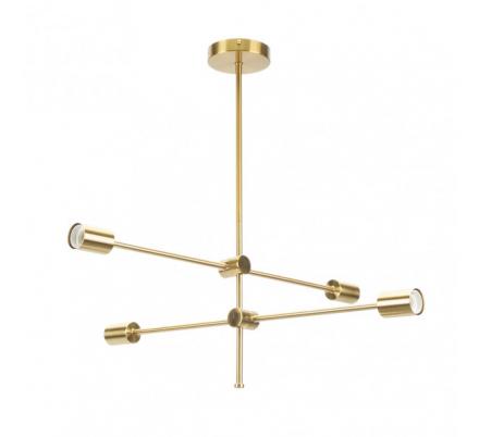 Lampara Jerusalen 4xe27 Bronce 64x71x71 Cm