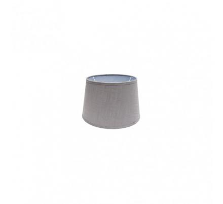 Pantalla Agueda E27 Gris 15dx12dx13h Conica Abierta