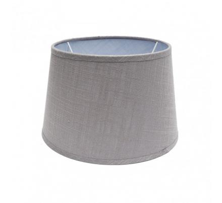 Pantalla Agueda E27 Gris 35dx25dx20h Conica Abierta