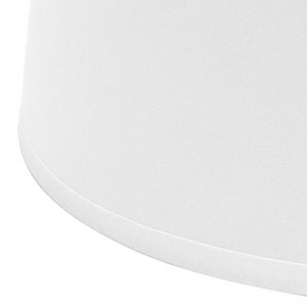 Pantalla Clara E27 Blanca 35dx25dx21h Conica Abierta