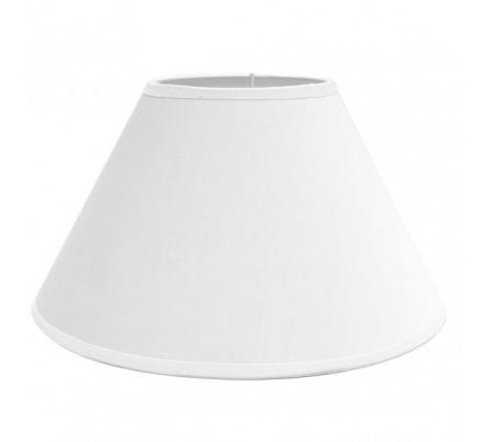 Pantalla Clara E27 Blanca 45dx23dx29h Conica Cerrada