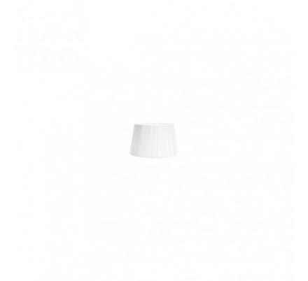 Pantalla Laura Pinza Blanca 10dx8dx8h Conica Abierta