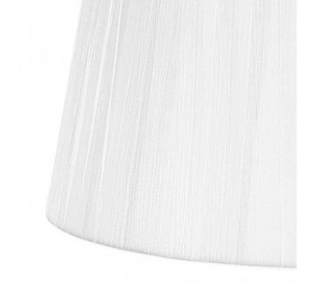 Pantalla Laura Pinza Blanca 10dx8dx8h Conica Abierta